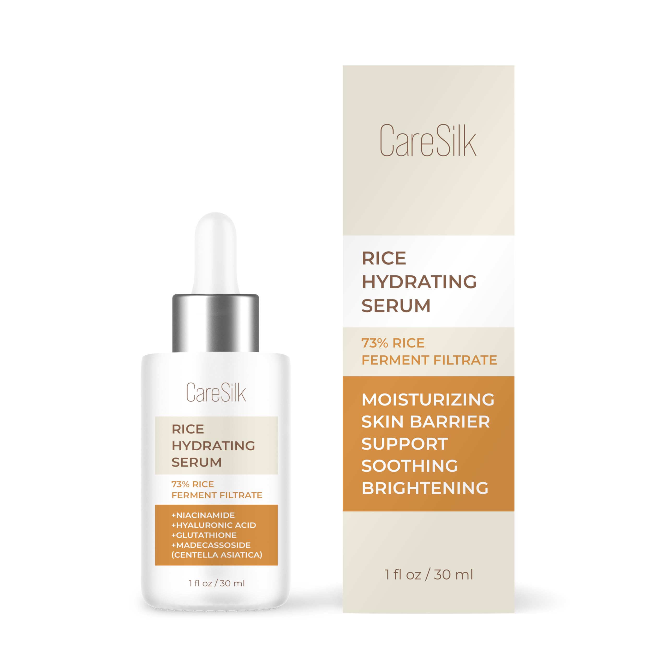 Amazon.com: Caresilk Rice Face Serum - With Hyaluronic Acid